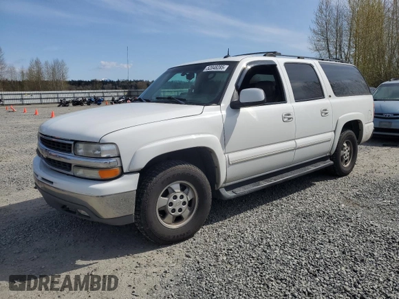 2002 Chevrolet Suburban LT with VIN 3GNFK16Z12G339999, listed as a Copart auction lot 52048285 with 302,455 mi miles and Salvage Title. Bid and sale history available at carsss.com. Image 1.