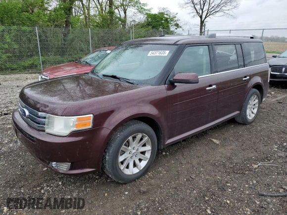 2011 Ford Flex SEL z VIN 2FMGK5CC5BBD18866, wystawiony jako Copart lot #54371635 z przebiegiem 196 085 mil mil oraz Szkoda całkowita • Salvage title. Historia ofert i sprzedaży dostępna na DreamBid. Obrazek 1.