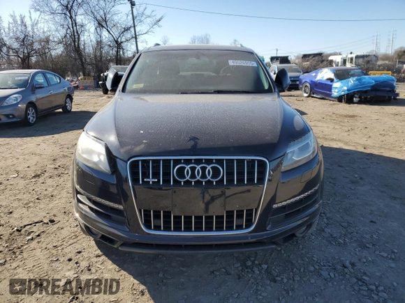 2014 Audi Q7 3.0T Premium Plus with VIN WA1LGBFE2ED019182, listed as a Copart auction lot 49526955 with 92,965 mi miles and Salvage Title. Bid and sale history available at carsss.com. Image 5.