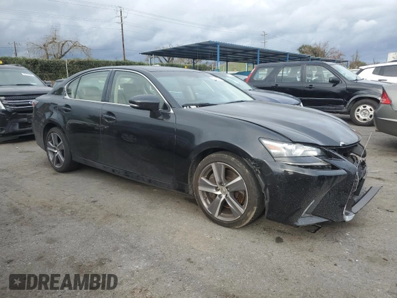 2016 Lexus GS 350 with VIN JTHBZ1BL3GA000900, listed as a Copart auction lot 43613685 with 101,771 mi miles and Salvage Title. Bid and sale history available at carsss.com. Image 4.