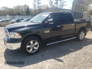 2017 Ram 1500 Big Horn with VIN 1C6RR7LMXHS879485, listed as a Copart auction lot 51048105 with 55,181 mi miles and Clean Title. Bid and sale history available at carsss.com. Image 1.
