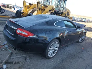 2011 Jaguar XK with VIN SAJWA4FB3BLB39648, listed as a Copart auction lot 80333604 with 0 mi miles and Salvage Title. Bid and sale history available at carsss.com. Image 3.
