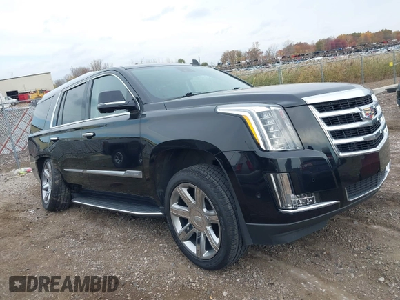 2019 Cadillac Escalade Luxury z VIN 1GYS4BKJ1KR398505, wystawiony jako IAAI lot #40662422 z przebiegiem 57 932 mil mil oraz . Historia ofert i sprzedaży dostępna na DreamBid. Obrazek 1.