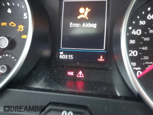 2020 Volkswagen Tiguan SE with VIN 3VV3B7AX0LM121061, listed as a IAAI auction lot 41881541 with 60,315 mi miles and . Bid and sale history available at DreamBid. Image 7.