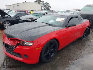 2013 Chevrolet Camaro LT with VIN 2G1FC1E35D9191090, listed as a IAAI auction lot 41555286 with 148,990 mi miles. Bid and sale history available at carsss.com. Image 2.