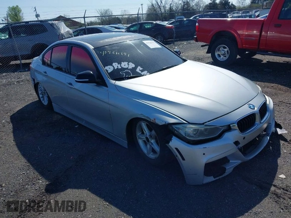 2012 BMW 3 Series 328i with VIN WBA3A5C55CFJ89595, listed as a IAAI auction lot 41926151 with 210,946 mi miles. Bid and sale history available at carsss.com. Image 1.