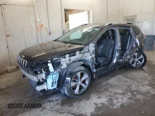 2020 Jeep Cherokee Limited with VIN 1C4PJLDB2LD502823, listed as a Copart auction lot 52770695 with 0 mi miles and Salvage Title. Bid and sale history available at carsss.com. Image 1.