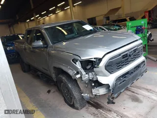 2024 Toyota Tacoma 4WD SR5 with VIN 3TMLB5JN4RM071338, listed as a IAAI auction lot 41742236 with 9,367 mi miles. Bid and sale history available at carsss.com. Image 1.