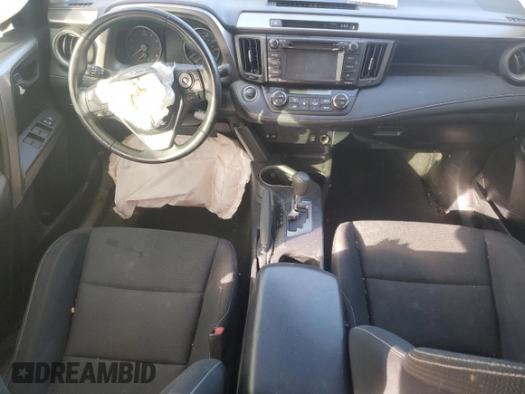 2018 Toyota RAV4 XLE with VIN JTMWFREV0JJ191707, listed as a Copart auction lot 57821575 with Not provided miles and Salvage title. Bid and sale history available at DreamBid. Image 8.