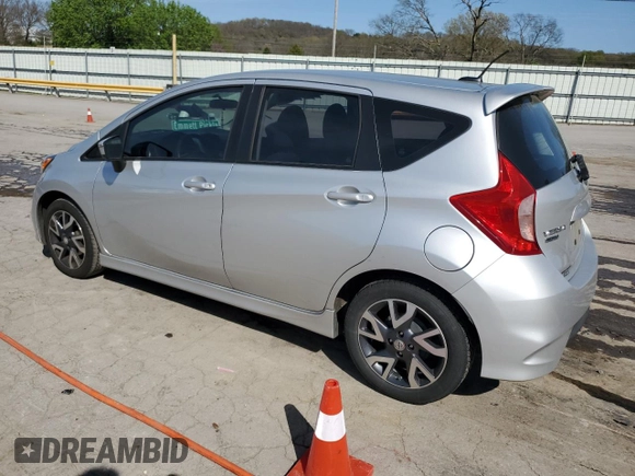 2015 Nissan Note SV with VIN 3N1CE2CP9FL438680, listed as a Copart auction lot 51595395 with 105,201 mi miles and Salvage Title. Bid and sale history available at DreamBid. Image 2.