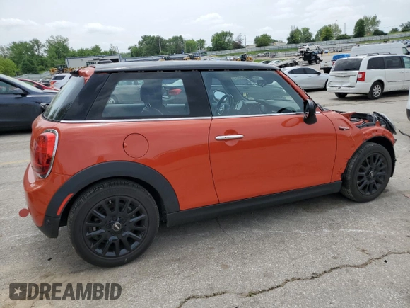2021 MINI Hardtop Cooper with VIN WMWXR3C03M2N94446, listed as a Copart auction lot 56406585 with 25,240 mi miles and Salvage title. Bid and sale history available at DreamBid. Image 3.