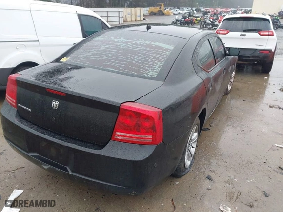 2008 Dodge Charger with VIN 2B3KA43GX8H283845, listed as a IAAI auction lot 41385578 with 242,276 mi miles. Bid and sale history available at carsss.com. Image 4.