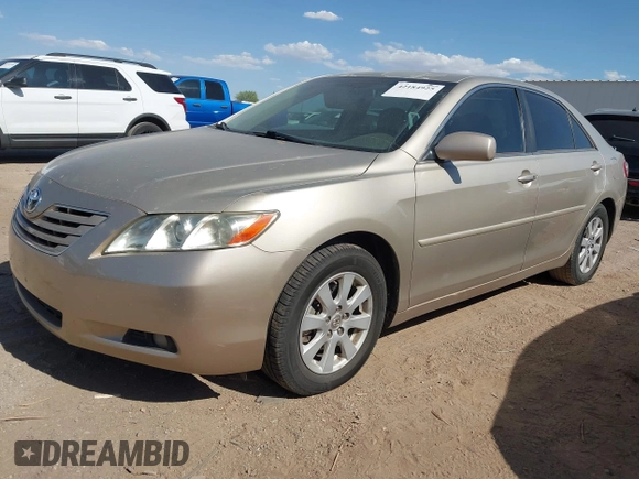 2007 Toyota Camry LE with VIN 4T1BK46K47U550884, listed as a IAAI auction lot 42184925 with 180,151 mi miles and . Bid and sale history available at DreamBid. Image 2.