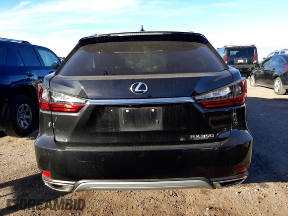 2020 Lexus RX with VIN 2T2HZMAA0LC169030, listed as a Copart auction lot 72530572 with 16,579 mi miles. Bid and sale history available at carsss.com. Image 6.