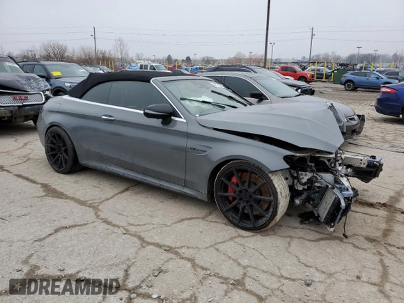 2017 Mercedes-Benz C 63 S AMG z VIN WDDWK8HB6HF447553, wystawiony jako Copart lot #44613555 z przebiegiem 15 460 mil mil oraz Szkoda całkowita • Salvage title. Historia ofert i sprzedaży dostępna na DreamBid. Obrazek 4.