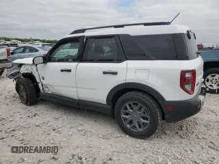2025 Ford Bronco Sport Big Bend with VIN 3FMCR9BN2SRE19983, listed as a Copart auction lot 57457265 with Not provided miles and Salvage title. Bid and sale history available at DreamBid. Image 2.