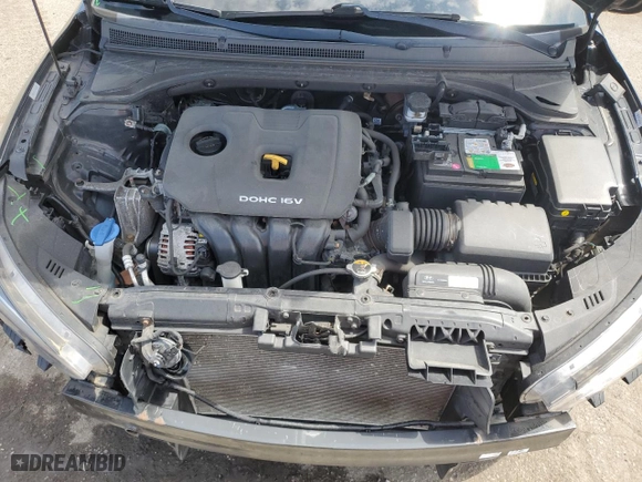 2019 Hyundai Veloster 2.0 with VIN KMHTG6AF1KU010011, listed as a Copart auction lot 52741505 with 57,133 mi miles and Salvage Title. Bid and sale history available at carsss.com. Image 11.