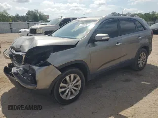 2011 Kia Sorento LX with VIN 5XYKT4A27BG048986, listed as a Copart auction lot 54908385 with 158,698 mi miles and Salvage Title. Bid and sale history available at DreamBid. Image 1.