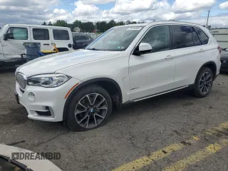 2015 BMW X5 xDrive35i z VIN 5UXKR0C53F0K56498, wystawiony jako Copart lot #58294855 z przebiegiem 125 461 mil mil oraz Szkoda całkowita • Salvage title. Historia ofert i sprzedaży dostępna na DreamBid. Obrazek 1.