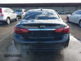 2018 Infiniti Q50 RED SPORT 400 with VIN JN1FV7AP4JM460548, listed as a IAAI auction lot 41600526 with 84,055 mi miles. Bid and sale history available at carsss.com. Image 16.