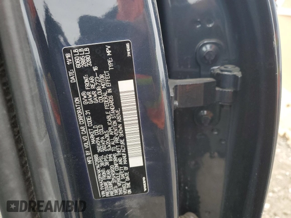 2019 Volvo XC90 Momentum with VIN YV4A22PK4K1472889, listed as a Copart auction lot 44148085 with 85,157 mi miles and Salvage Title. Bid and sale history available at carsss.com. Image 13.