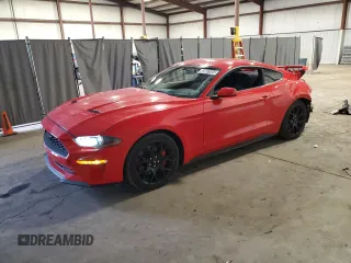 2019 Ford Mustang EcoBoost with VIN 1FA6P8TH1K5174256, listed as a Copart auction lot 85270734 with 58,185 mi miles and Salvage Title. Bid and sale history available at carsss.com. Image 1.