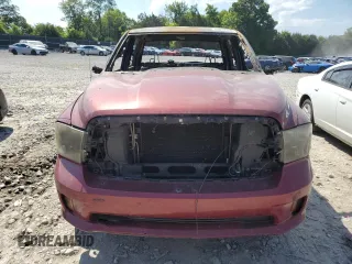 2014 Ram 1500 Express with VIN 3C6RR7KT2EG293407, listed as a Copart auction lot 62673154 with 0 mi miles and Salvage Title. Bid and sale history available at carsss.com. Image 5.
