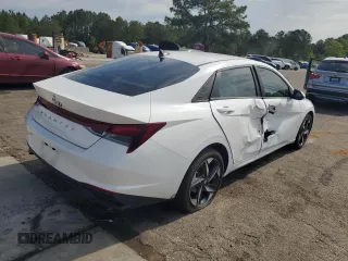 2023 Hyundai Elantra SEL with VIN 5NPLS4AG6PH116052, listed as a Copart auction lot 54130105 with 15,841 mi miles and Salvage title. Bid and sale history available at DreamBid. Image 3.