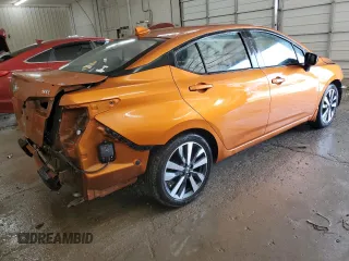 2021 Nissan Versa SR with VIN 3N1CN8FV9ML813557, listed as a Copart auction lot 60242635 with 65,825 mi miles and Salvage title. Bid and sale history available at DreamBid. Image 3.