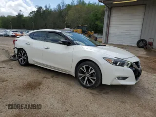 2016 Nissan Maxima SL with VIN 1N4AA6AP4GC377445, listed as a Copart auction lot 51662135 with 54,450 mi miles and Salvage Title. Bid and sale history available at DreamBid. Image 4.
