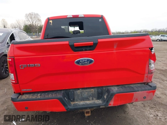 2017 Ford F-150 XL with VIN 1FTEW1EG1HKC32302, listed as a IAAI auction lot 42017882 with 115,868 mi miles. Bid and sale history available at carsss.com. Image 16.
