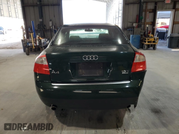 2003 Audi A4 1.8T with VIN WAULC68E63A173993, listed as a Copart auction lot 77176674 with 96,639 mi miles and Salvage Title. Bid and sale history available at carsss.com. Image 6.