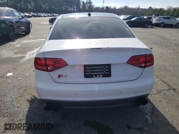 2012 Audi S4 Prestige with VIN WAUKGAFL7CA100121, listed as a Copart auction lot 82424634 with 121,925 mi miles and Clean Title. Bid and sale history available at carsss.com. Image 6.
