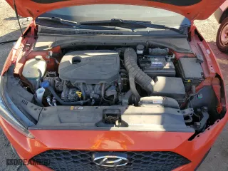 2020 Hyundai Veloster Turbo with VIN KMHTH6AB5LU021072, listed as a Copart auction lot 81272564 with 79,398 mi miles and Salvage Title. Bid and sale history available at carsss.com. Image 11.