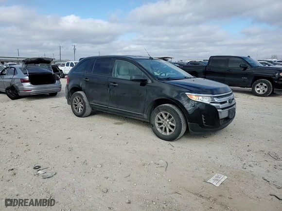 2014 Ford Edge SE with VIN 2FMDK3GC5EBA07721, listed as a Copart auction lot 43809465 with 187,520 mi miles and Salvage Title. Bid and sale history available at carsss.com. Image 12.