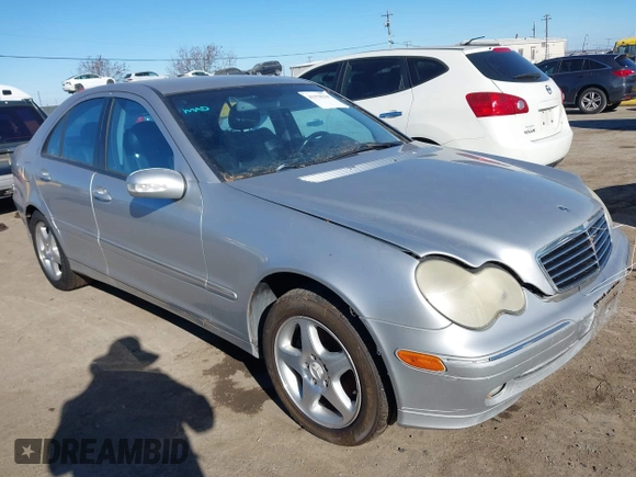 2001 Mercedes-Benz C 230/260/280/320 with VIN WDBRF61J41F085292, listed as a IAAI auction lot 41378218 with 162,485 mi miles and . Bid and sale history available at DreamBid. Image 1.
