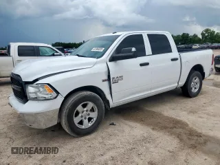 2022 Ram 1500 Tradesman z VIN 3C6RR6KT8NG187621, wystawiony jako Copart lot #61386335 z przebiegiem 60 797 mil mil oraz Szkoda całkowita • Salvage title. Historia ofert i sprzedaży dostępna na DreamBid. Obrazek 1.