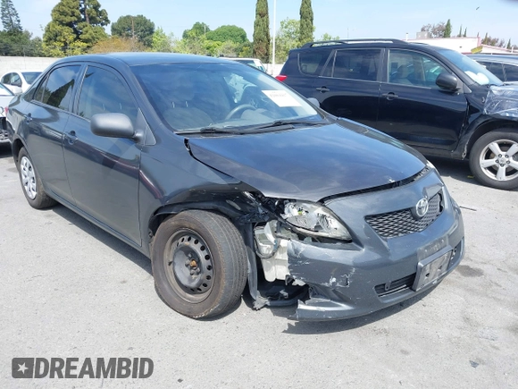 2009 Toyota Corolla with VIN 1NXBU40E49Z105013, listed as a IAAI auction lot 42004417 with 350,091 mi miles. Bid and sale history available at carsss.com. Image 1.