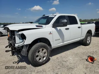 2024 Ram 2500 Big Horn with VIN 3C6UR5DL5RG234076, listed as a Copart auction lot 50577055 with 19,227 mi miles and Salvage Title. Bid and sale history available at carsss.com. Image 1.