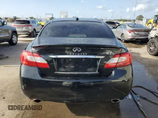 2013 Infiniti M37 with VIN JN1BY1AR3DM601389, listed as a Copart auction lot 79294144 with 127,969 mi miles and Salvage Title. Bid and sale history available at carsss.com. Image 6.