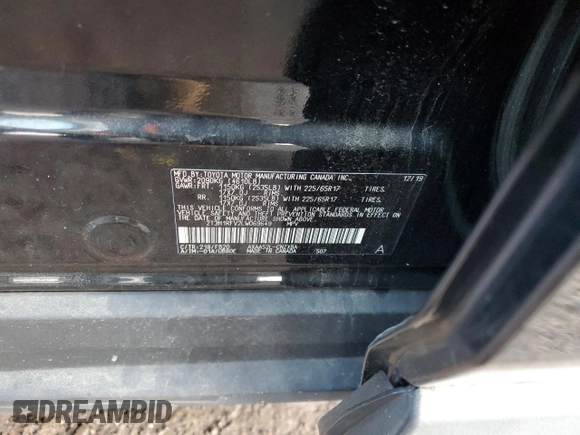 2020 Toyota RAV4 LE with VIN 2T3H1RFV2LW069649, listed as a Copart auction lot 88353615 with 32,050 mi miles and Salvage Title. Bid and sale history available at DreamBid. Image 14.