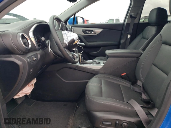 2024 Chevrolet Blazer LT with VIN 3GNKBDR43RS191474, listed as a Copart auction lot 60072544 with 2,558 mi miles and Salvage title. Bid and sale history available at DreamBid. Image 7.
