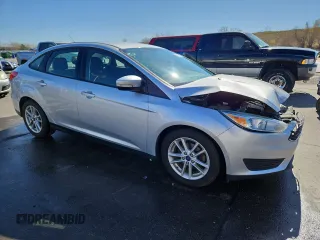 2017 Ford Focus SE with VIN 1FADP3F2XHL277097, listed as a Copart auction lot 53209825 with 100,384 mi miles and Salvage Title. Bid and sale history available at carsss.com. Image 4.
