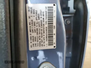 2007 Honda Accord LX with VIN 1HGCM56407A185536, listed as a Copart auction lot 59200255 with 171,820 mi miles and Salvage title. Bid and sale history available at DreamBid. Image 13.