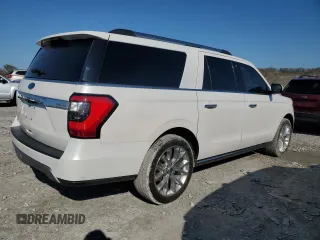 2019 Ford Expedition Max Limited with VIN 1FMJK2AT8KEA69166, listed as a Copart auction lot 51762265 with 145,700 mi miles and Salvage Title. Bid and sale history available at DreamBid. Image 3.