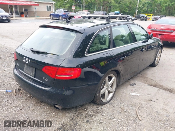 2011 Audi A4 Premium Plus with VIN WAUWFAFL9BA009483, listed as a IAAI auction lot 42507375 with 139,961 mi miles and . Bid and sale history available at DreamBid. Image 4.