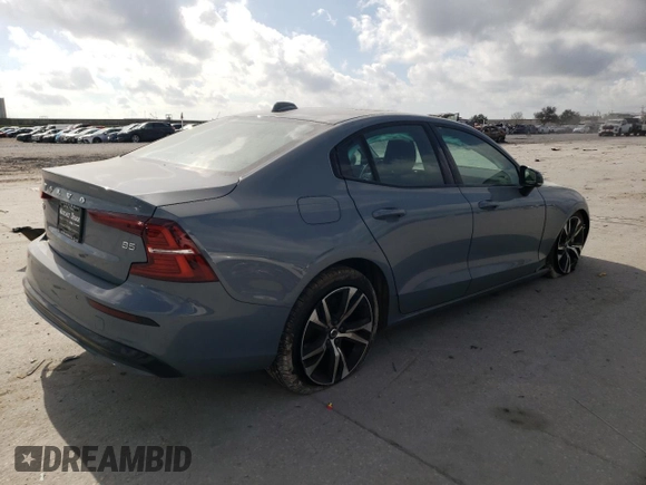 2024 Volvo S60 Core Dark Theme with VIN 7JRL12FK5RG320466, listed as a Copart auction lot 44786145 with 21,130 mi miles and Salvage title. Bid and sale history available at DreamBid. Image 3.