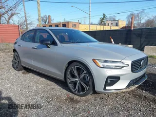 2024 Volvo S60 Plus Dark Theme with VIN 7JRL12TL6RG307965, listed as a IAAI auction lot 41962343 with 16,811 mi miles and . Bid and sale history available at DreamBid. Image 1.
