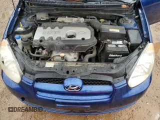 2007 Hyundai Accent GS with VIN KMHCM36C37U003798, listed as a Copart auction lot 50176595 with 122,342 mi miles and Salvage Title. Bid and sale history available at carsss.com. Image 11.