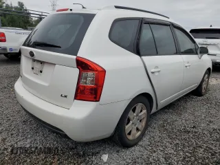 2007 Kia Rondo LX with VIN KNAFG525X77042511, listed as a Copart auction lot 74114254 with 0 mi miles and Salvage Title. Bid and sale history available at carsss.com. Image 3.